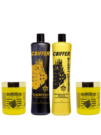 Kit Blindagem dos Fios Coiffer Profissional (3 Unidades)