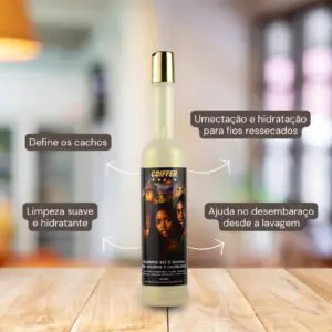 Shampoo Rei E Rainha Crespos e Caheados Coiffer 300Ml - Imagem 2