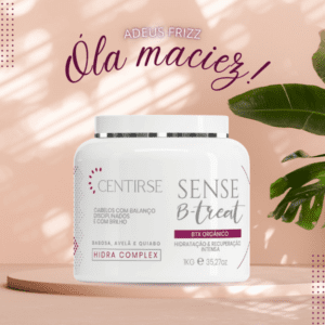 Btx Capilar Orgânico Centirse B-Treat 1kg – Alinhamento e Brilho Intenso - Imagem 4