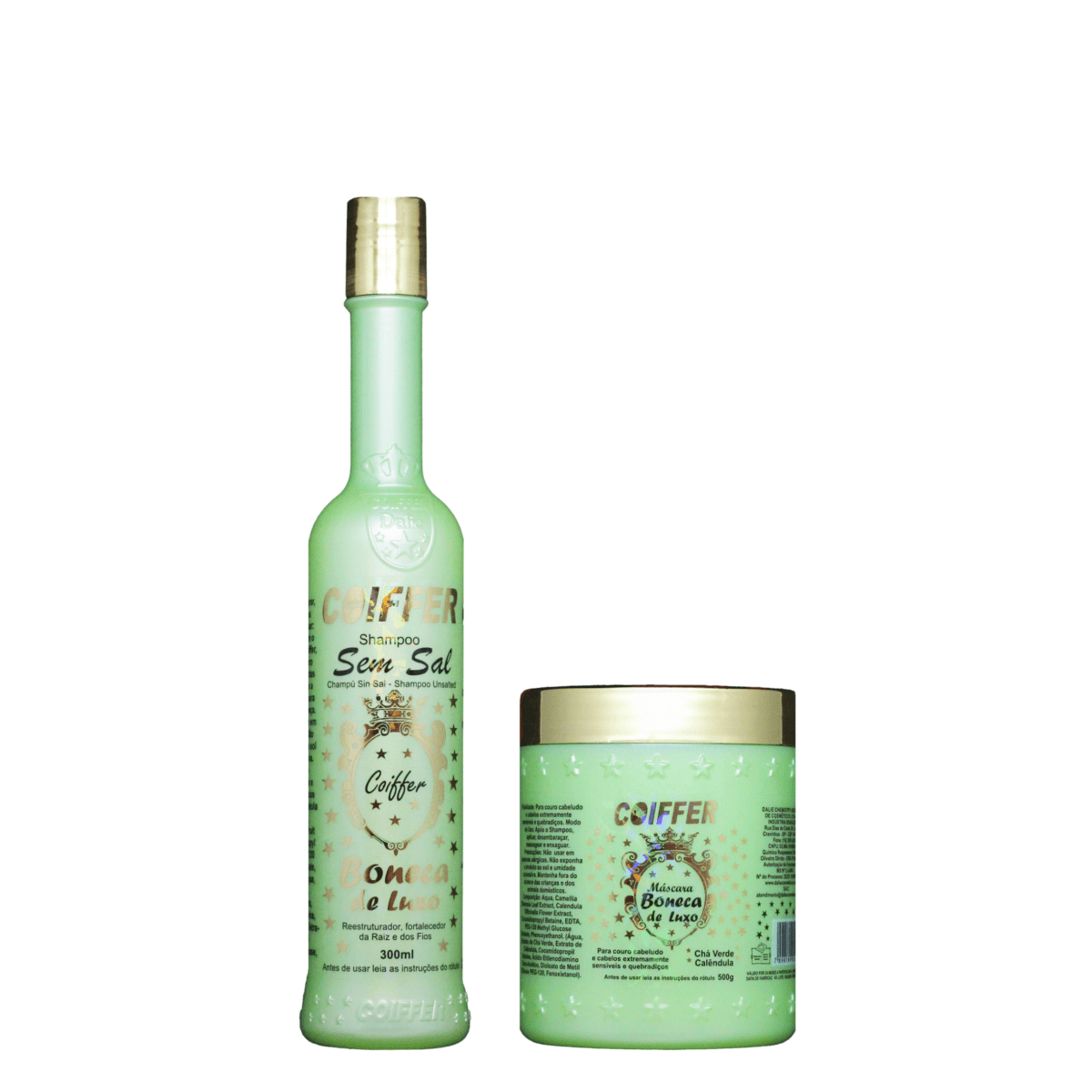 Kit Cliente Boneca Luxo Coiffer (2 Unidades)