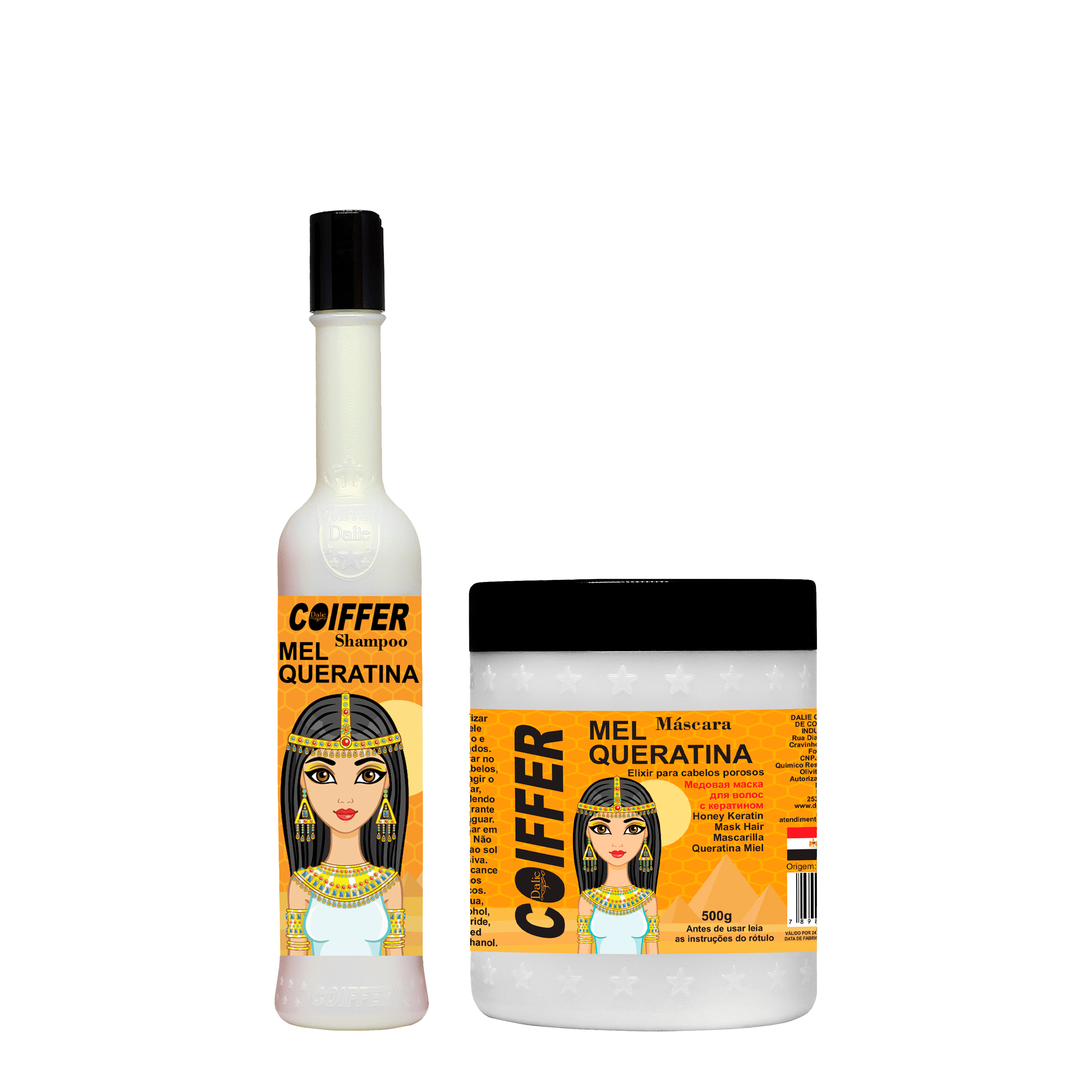 15318873888-kit-home-care-mel-e-queratina-2-unidades-fundo-branco.png Kit cliente Mel e Queratina Coiffer (2 Unidades) - Imagem 1