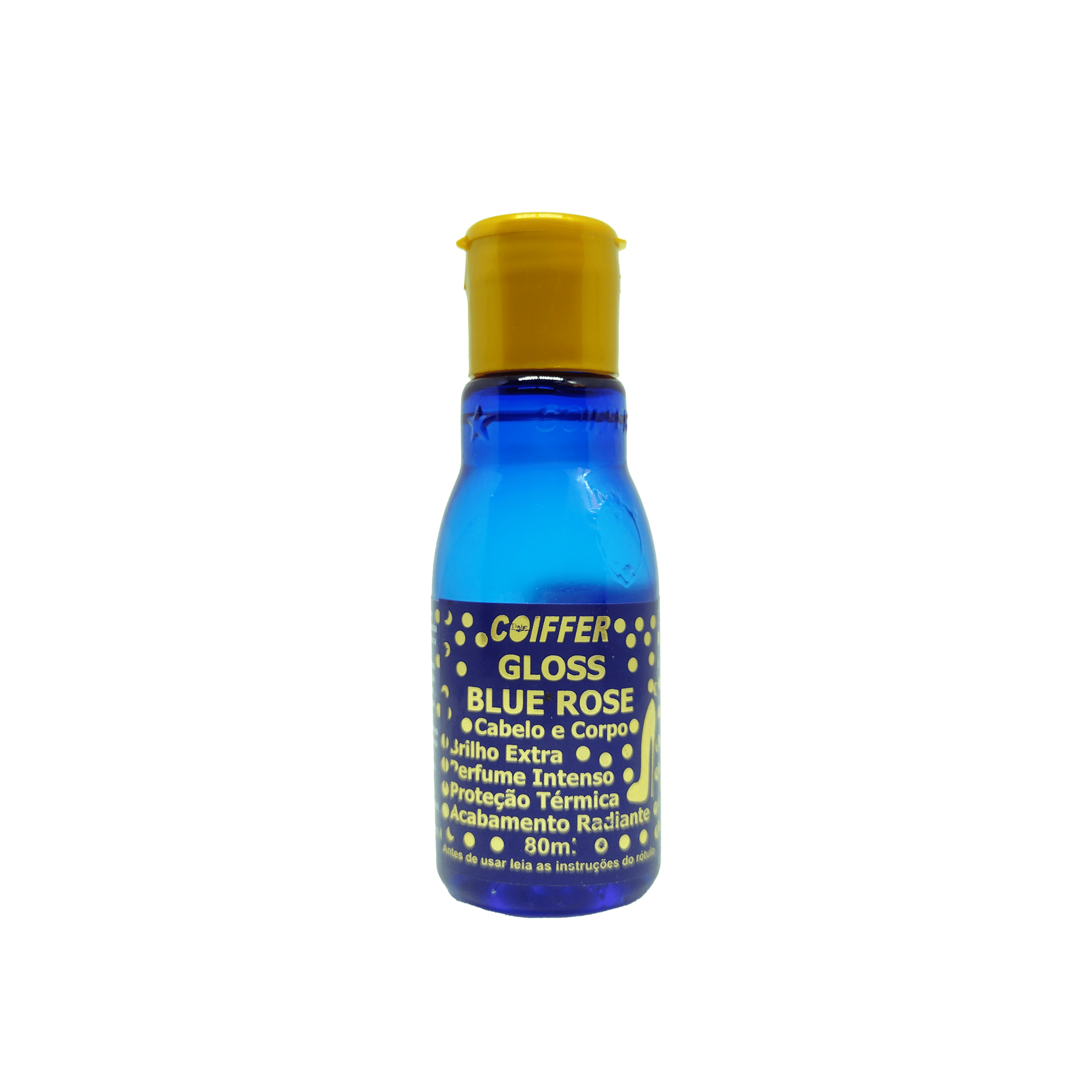 15318880992-gloss-blue-rose-80ml-fundo-branco.png Gloss Blue Rose Coiffer 80ml – Proteção Térmica Capilar - Imagem 1