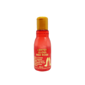 Gloss Red Rose Coiffer 80ml Brilho e Proteção Térmica