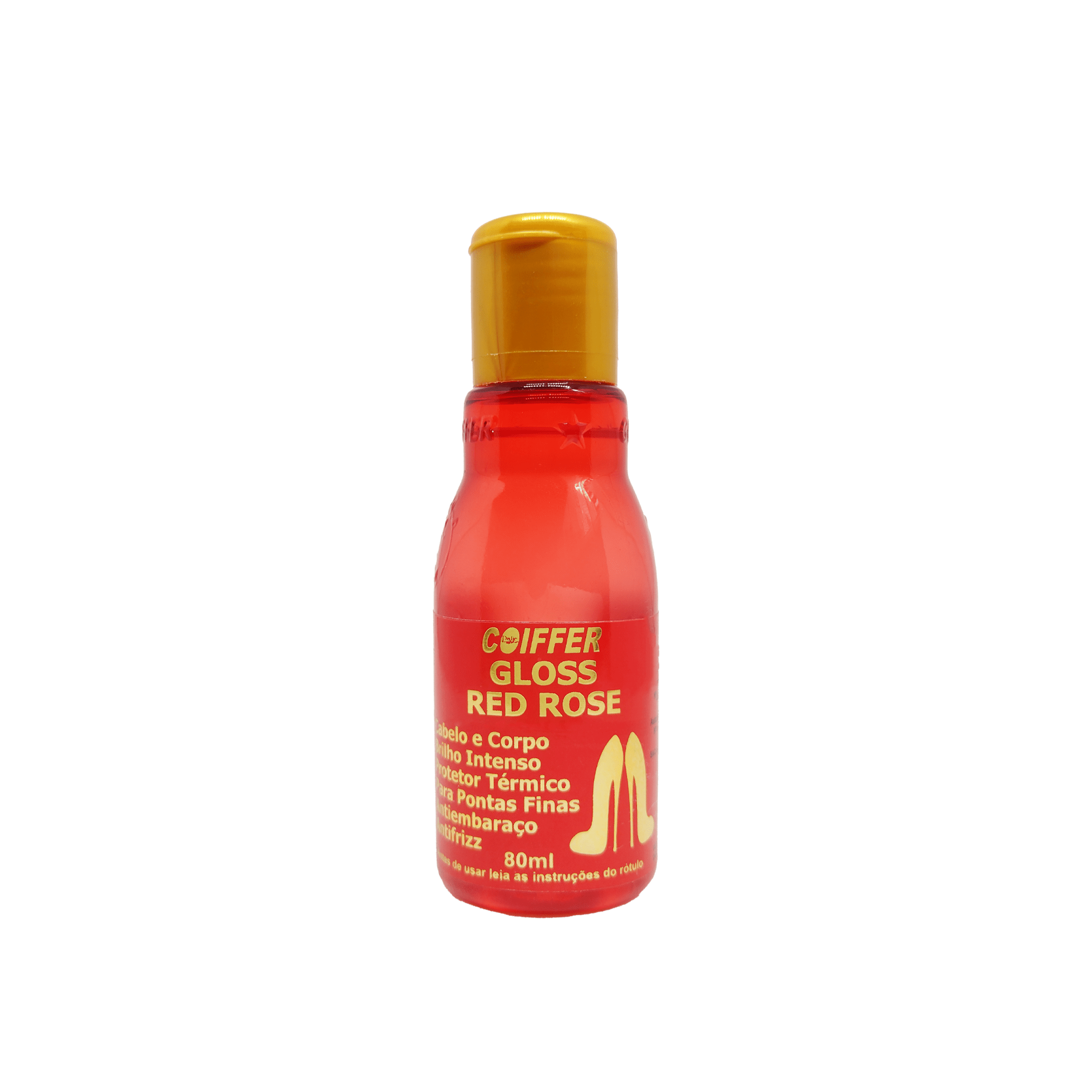 15318881529-gloss-red-rose-80ml-fundo-branco.png Gloss Red Rose Coiffer 80ml Brilho e Proteção Térmica - Imagem 1