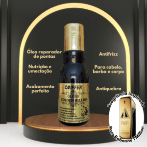 Coiffer Gloss Golden Billion 80ml Finalizador e Reparador - Imagem 3