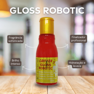Gloss Robotic Coiffer 80ml Brilho Futurista e Proteção Térmica - Imagem 4