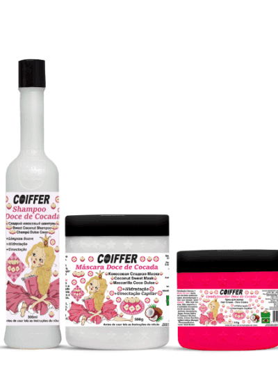 Kit Cliente Doce de Cocada Coiffer (3 Unidade)
