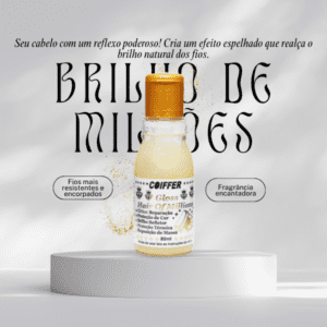 Gloss Hair of Millions Coiffer 80ml – Brilho e Proteção - Imagem 4