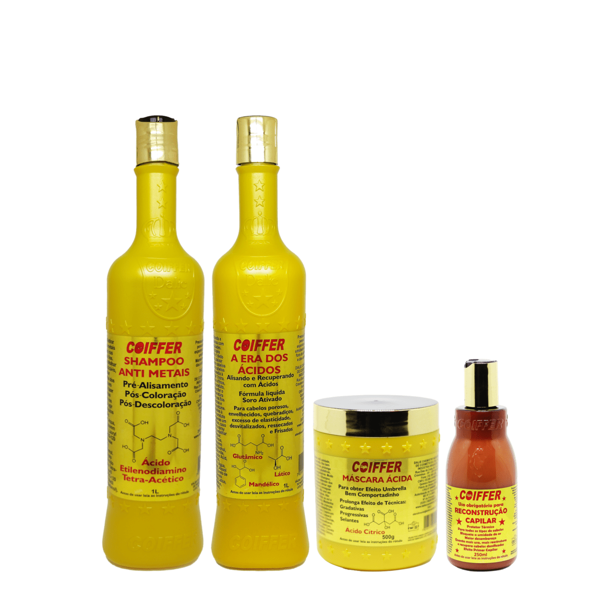 Kit Profissional A Era dos Acidos Coiffer