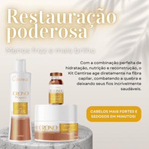 Kit de Reconstrução e Umectação Crono Repair Centirse - Imagem 2