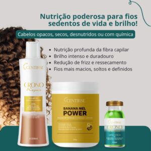 Kit Banana e Mel Power Nutrição Centirse 3(Unidades) - Imagem 2
