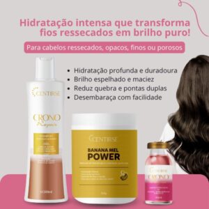 Kit Banana e Mel Power Hidratação Centirse 3(Unidades) - Imagem 2