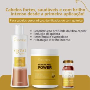 Kit Banana e Mel Power Reconstrução Centirse 3(Unidades) - Imagem 2