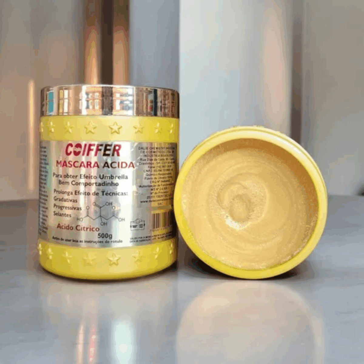 Mascara Acida Coiffer 500g - Imagem 2