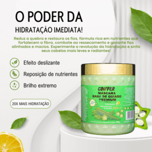 Kit Cliente Baba De Quiabo Premium Coiffer(3 UNIDADES) - Imagem 3